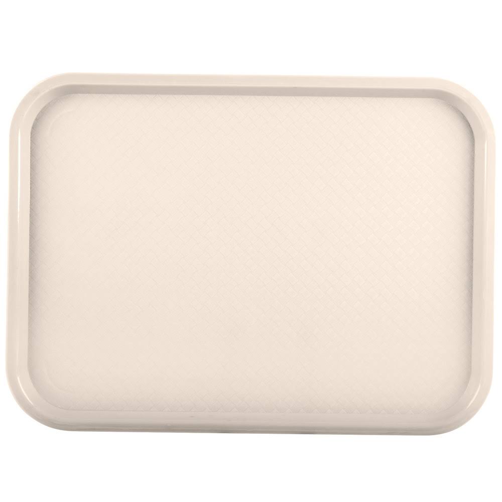 16 inch Almond Fast Food Tray B5887