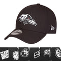 Black White Adjustable NFL Cap One Size C6672