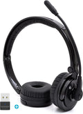 Pack of 2 Wireless Bluetooth Headset with Microphone USB Dongle X278525
