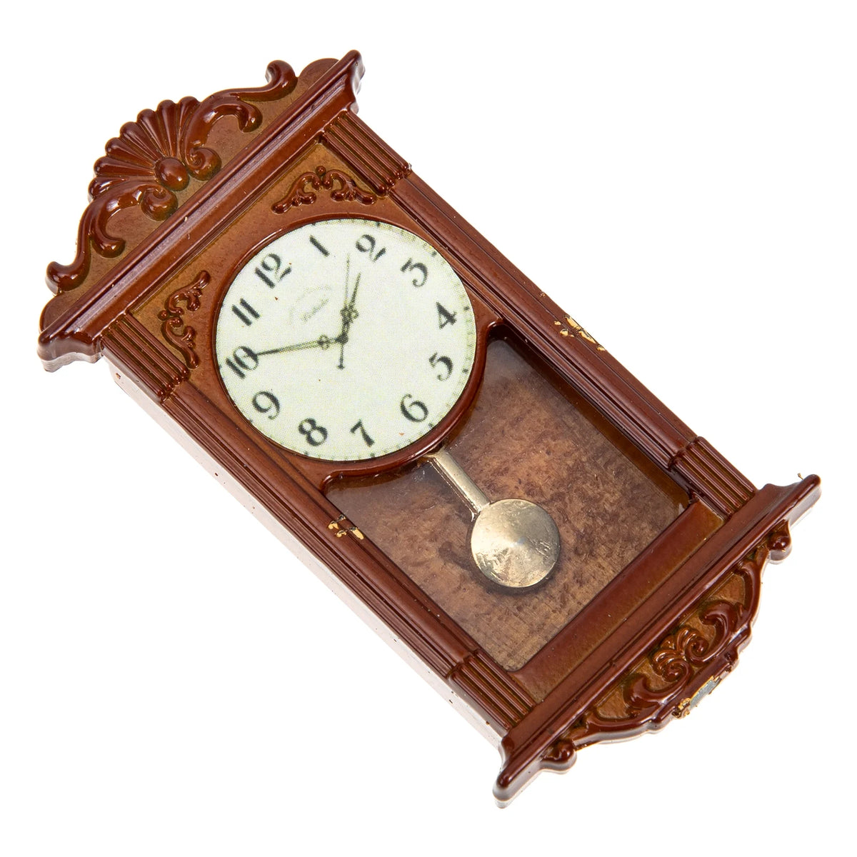 Metal Dollhouse Hanging Clock Toy J107