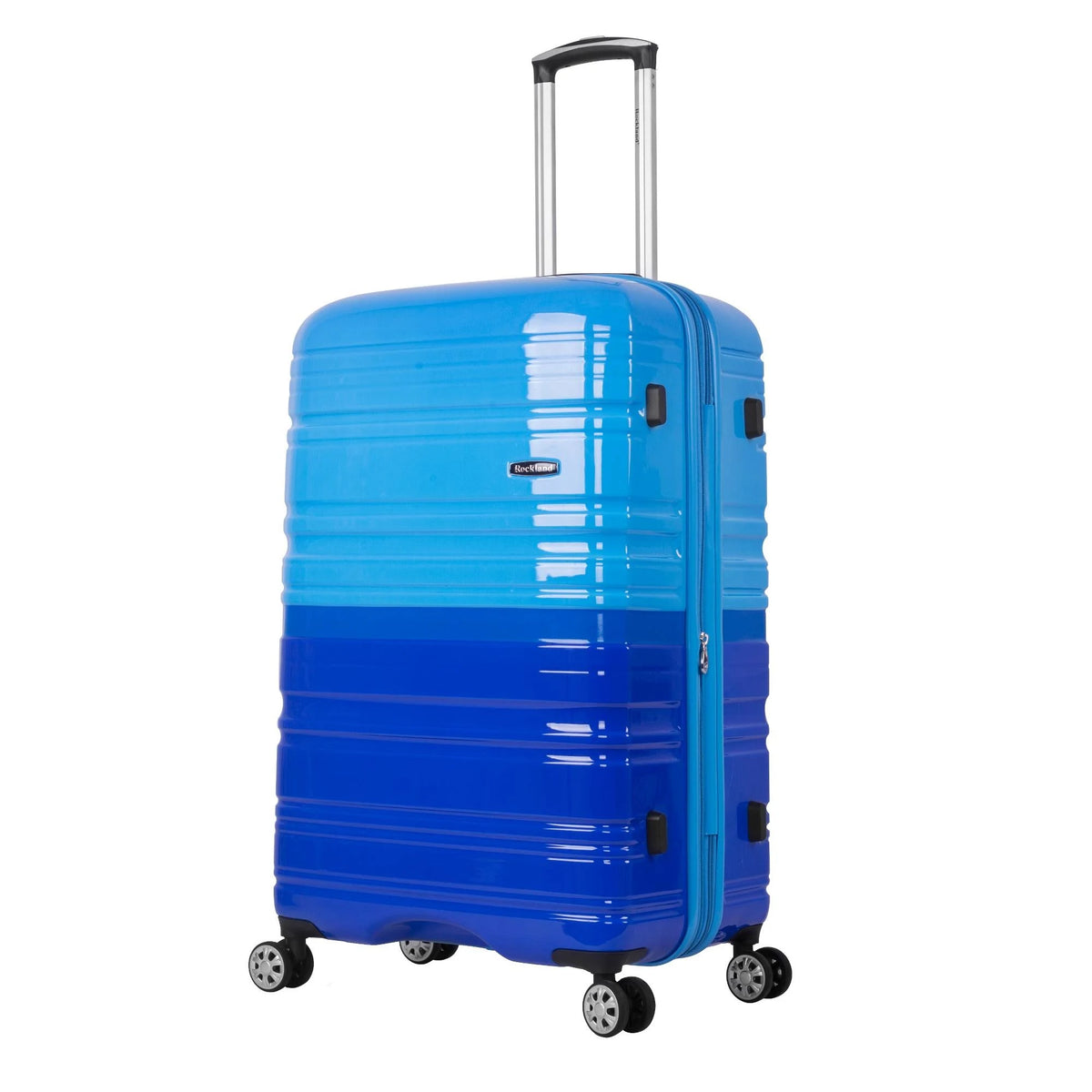 2-Piece Expandable Polycarbonate Spinner Set Blue W3447